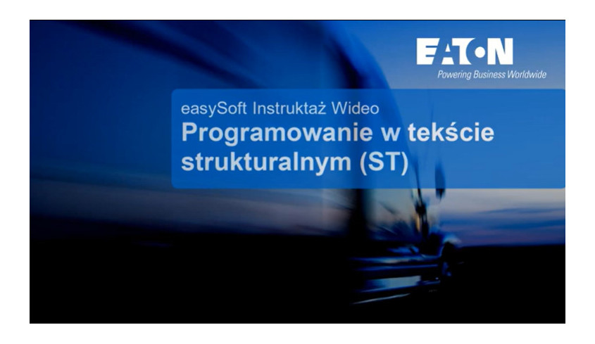 Easy E4, easySoft - Programowanie w języku ST Easy E4, easySoft - Programowanie w języku ST